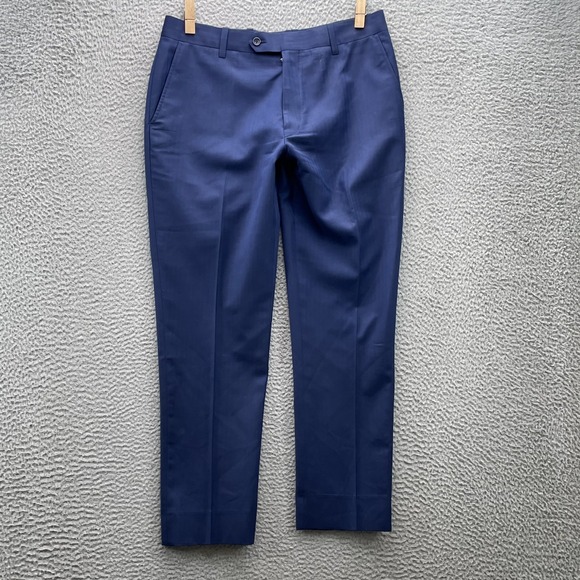 Bespoke 100% Wool Suit Men's 42R Blazer 34x29* Dress Pants Tailor-Made Business - Picture 10 of 16